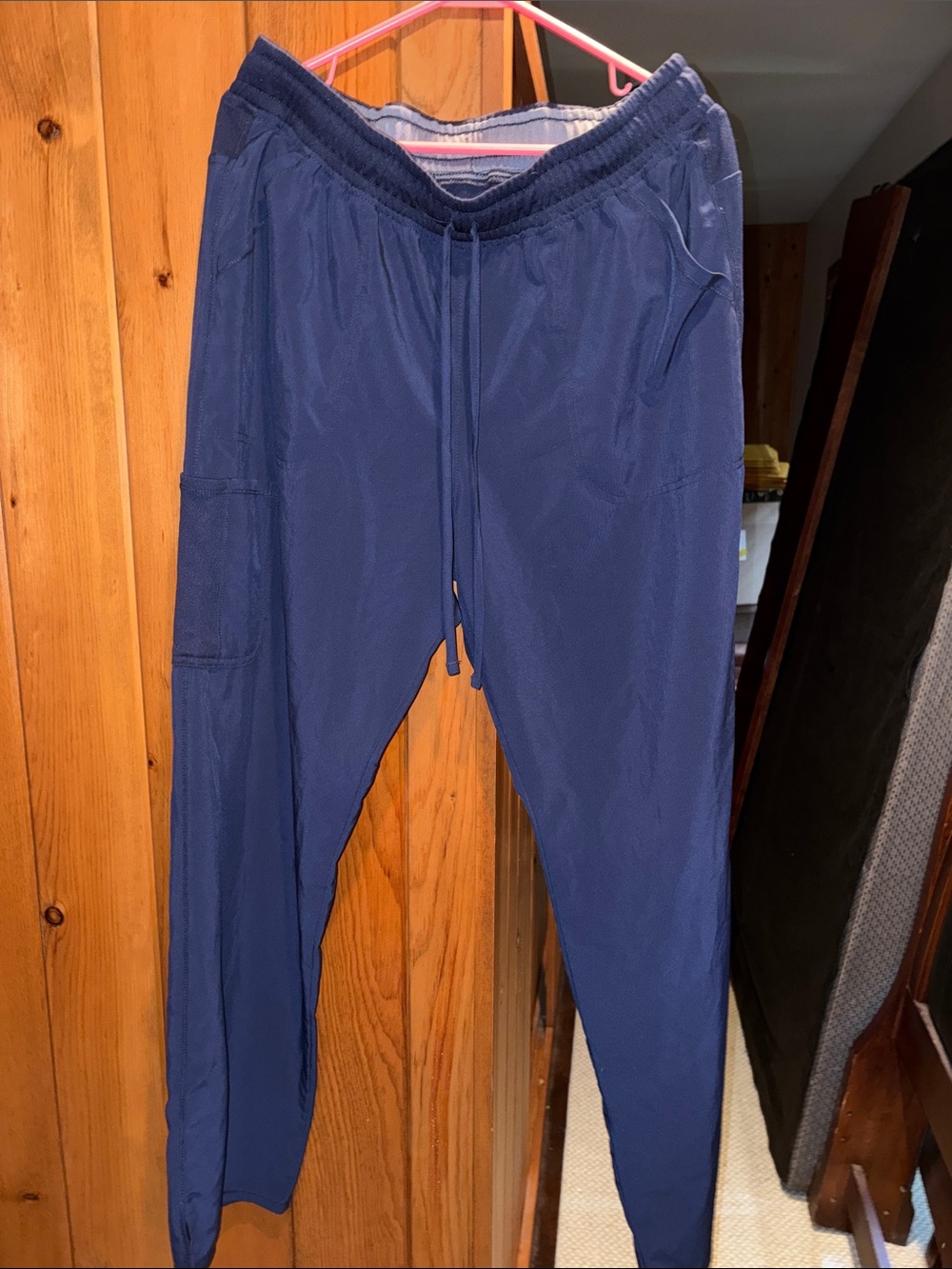 Women’s Navy Blue Drawstring scrub Pants